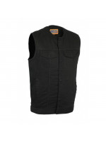 gilet jeans uomo
