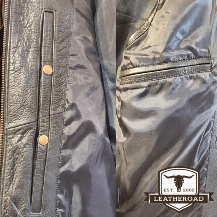 Gilet in pelle artigianale