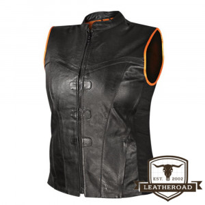 Gilet in pelle