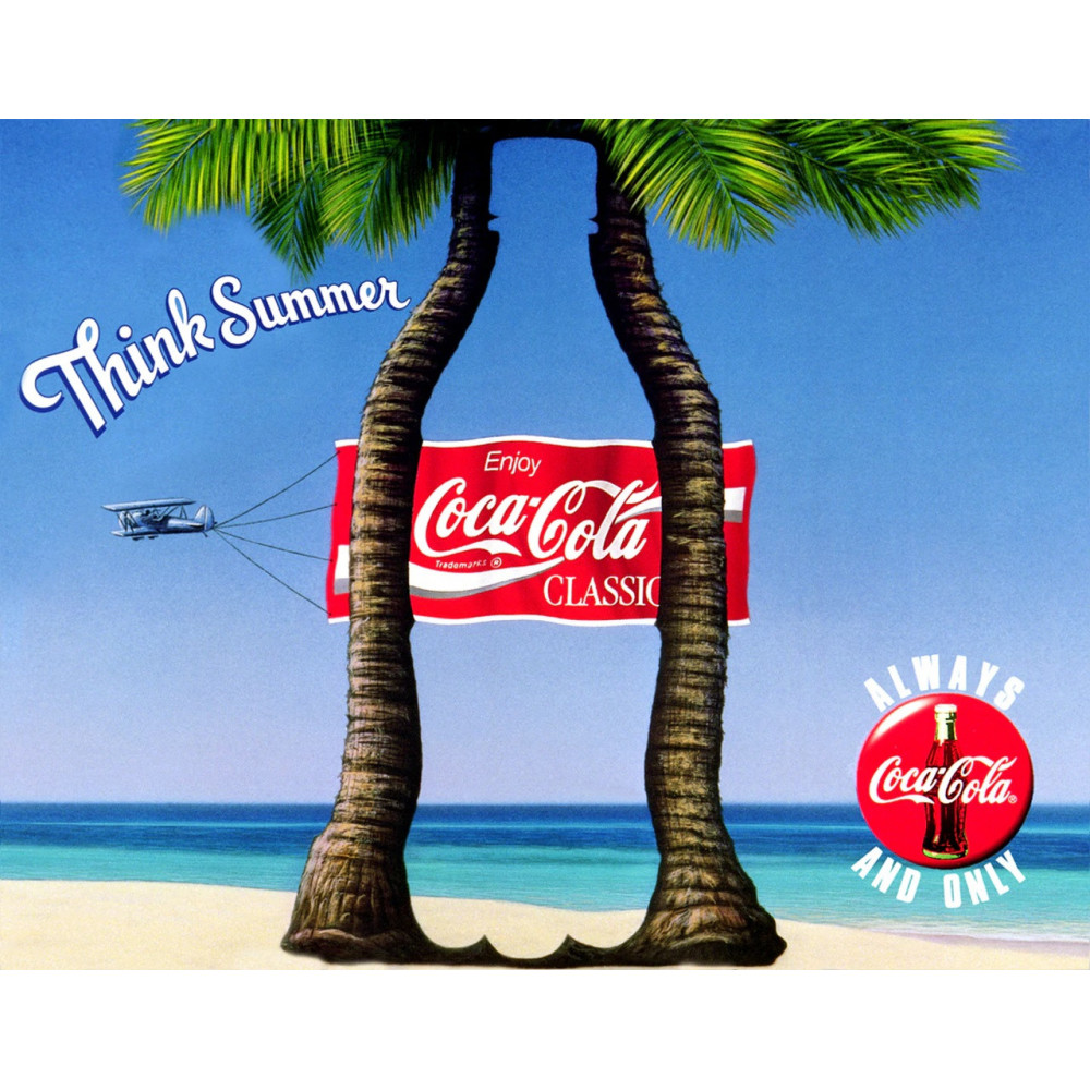 Coca Cola Classic Palm Tree