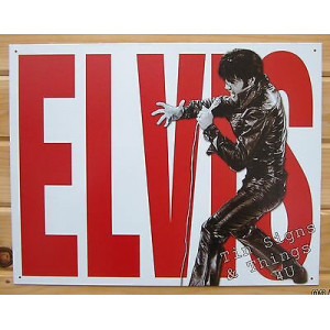 Elvis Presley in Black Leather
