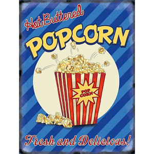 HOT BUTTERED POPCORN