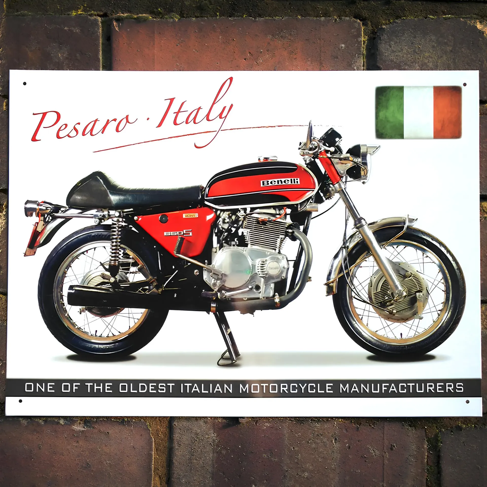 Targa Metallica Benelli Tornado 650