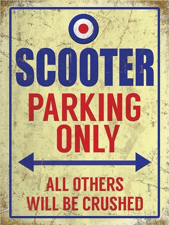 [90179797123] Scooter Parking Only