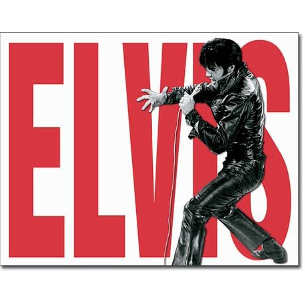 Elvis Presley in Black Leather