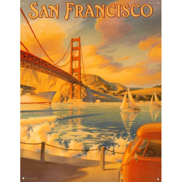 San Francisco California Golden Gate Bridge