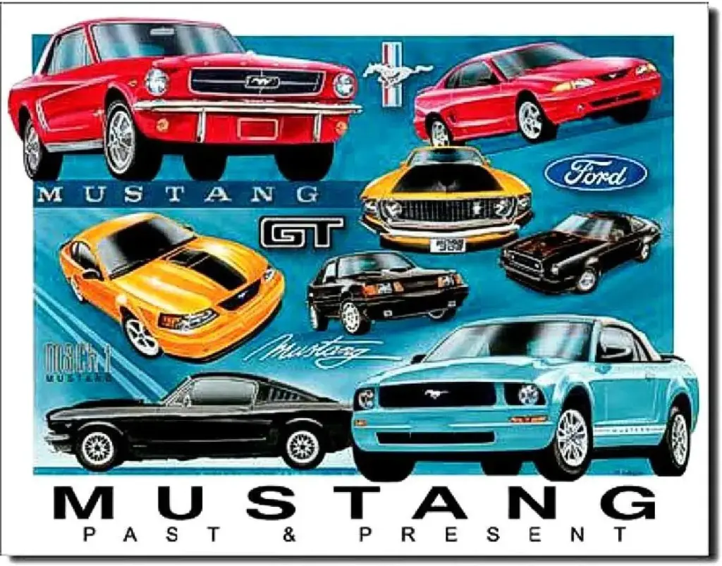 [605279112722] Ford Mustang Past & Present
