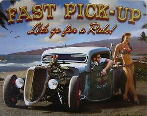 [9332211444] Targa Metallica Fast Pick-Up