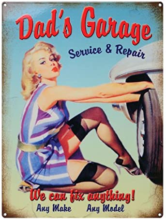 Targa Metallica Dad's Garage Service and Repair