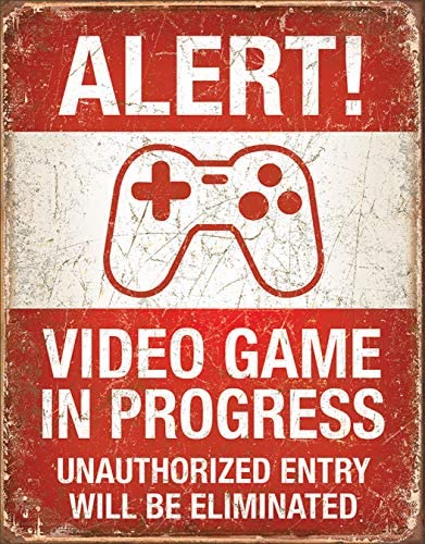 Targa Metallica Alert ! Video Game In Progress