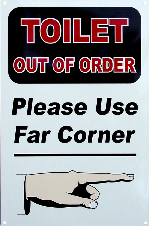 Toilet Out Of Order