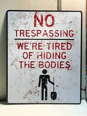 NO TREPASSING