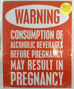 Targa Metallica Compsumption Alcohol Pregnant