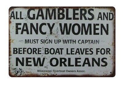 Targa Metallica All Gamblers Fancy Women