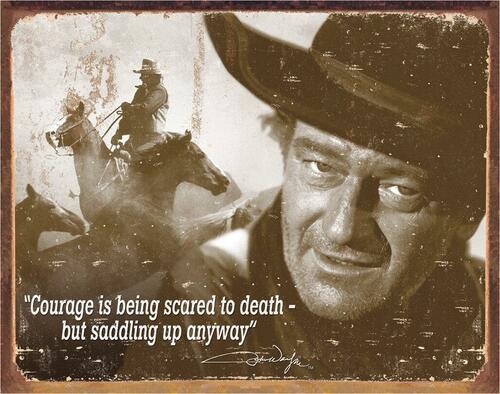 John Wayne Courage