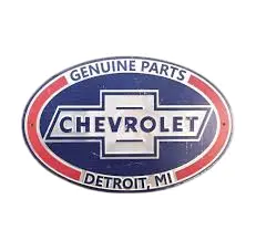 Targa metallica Chevrolet Genuin Parts