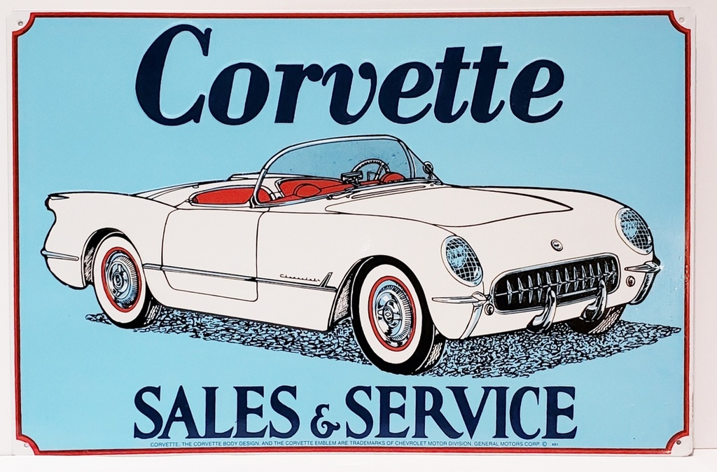 [9224654212] Targa Metallica Corvette Sales & Service