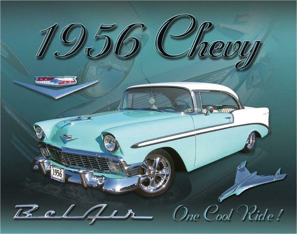 [605279116072] Chevy Bel Air 1956
