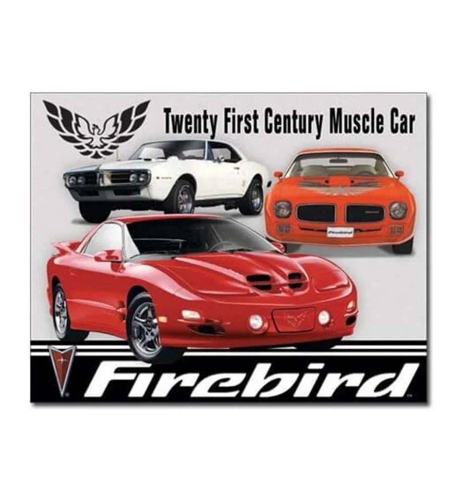 Targa metallica Pontiac Firebird