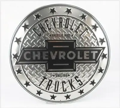 Targa Metallica Chevrolet Trucks