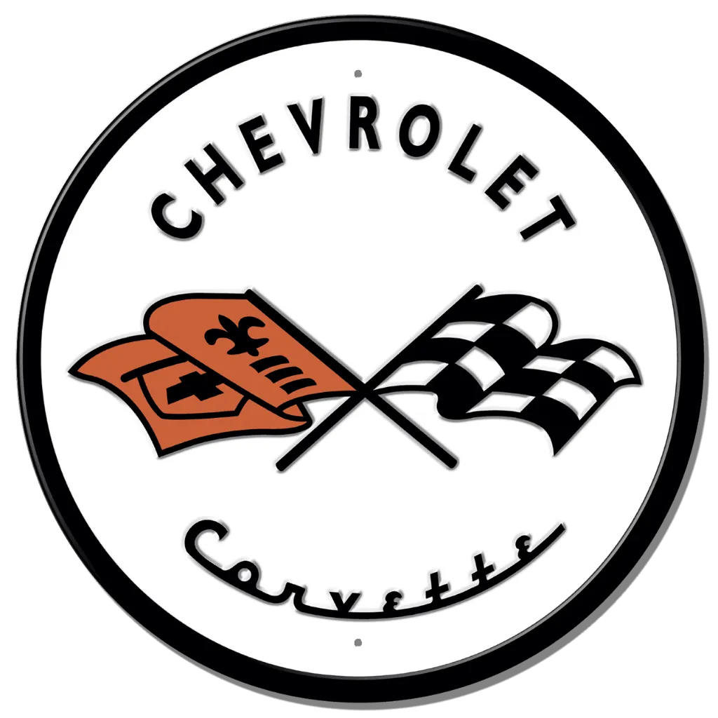 Targa Metallica Chevrolet Corvette 1953