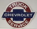 Targa Metallica Chevrolet Truck Service