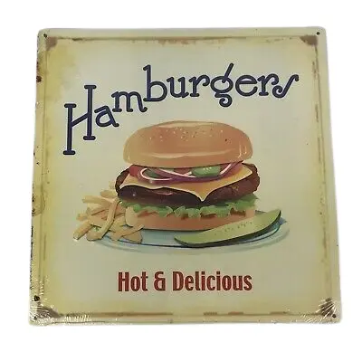 Hamburgers Hot & Delicious
