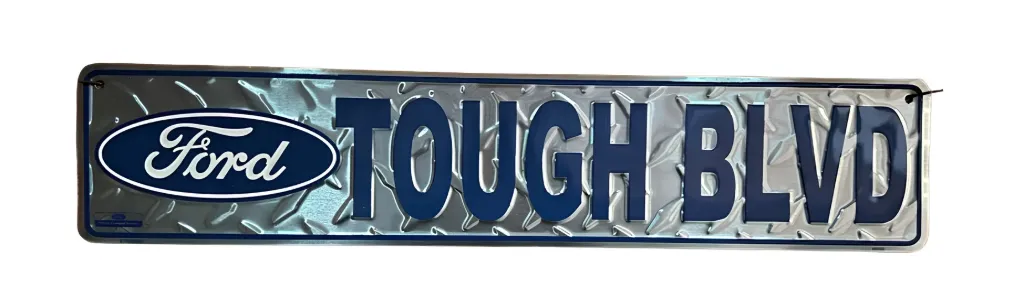 [9521018252] Targa Metallica Ford BLVD