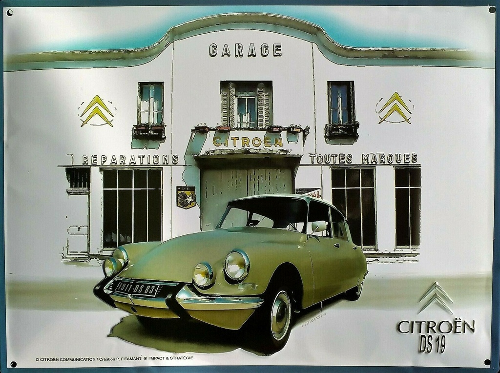 Citroen DS 19 Garage