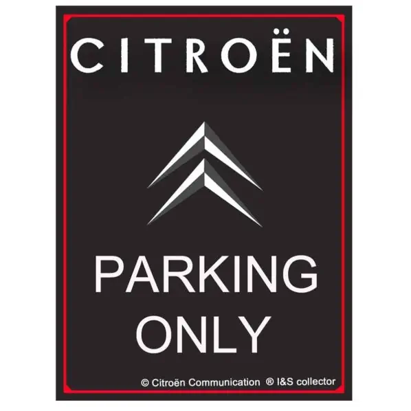 Citroen Parking Only
