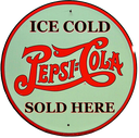 Targa Metallica Pepsi Cola