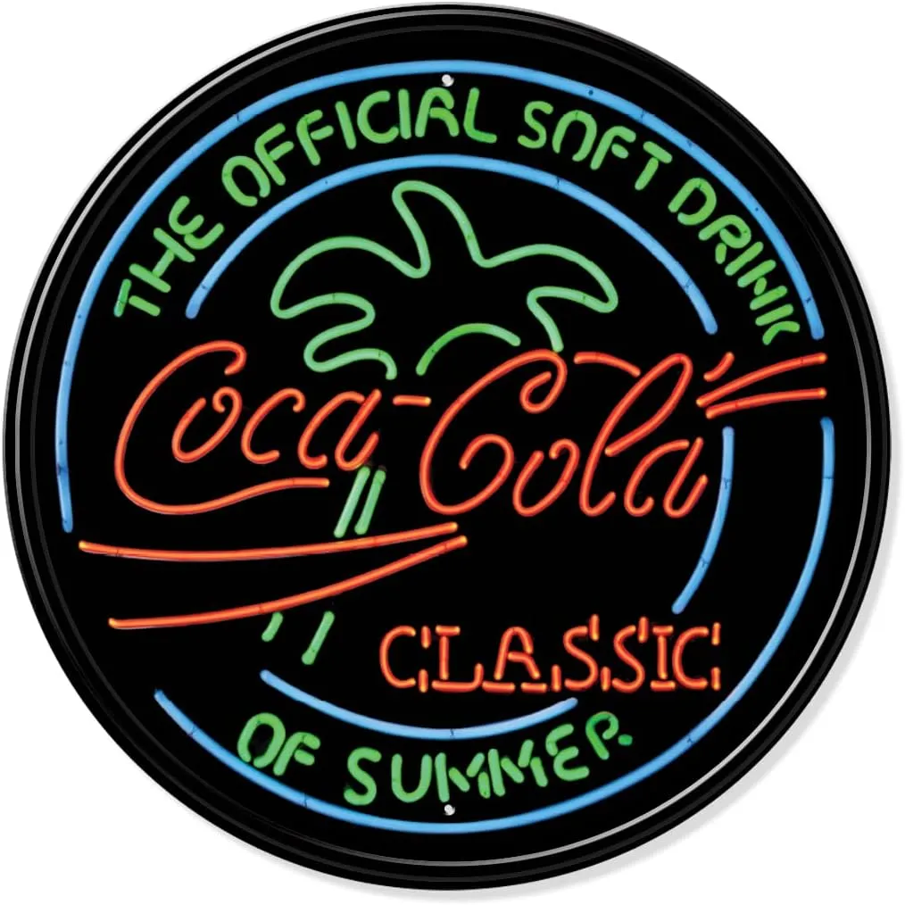 Targa Metallica Coca-Cola Classic