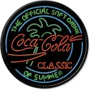 Targa Metallica Coca-Cola Classic