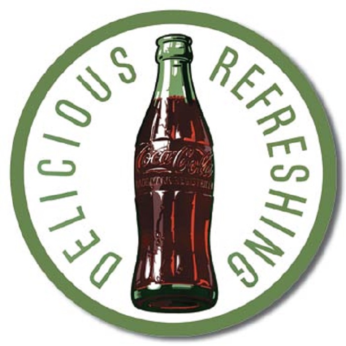 DELICIOUS REFRESHING COCA-COLA 60’S