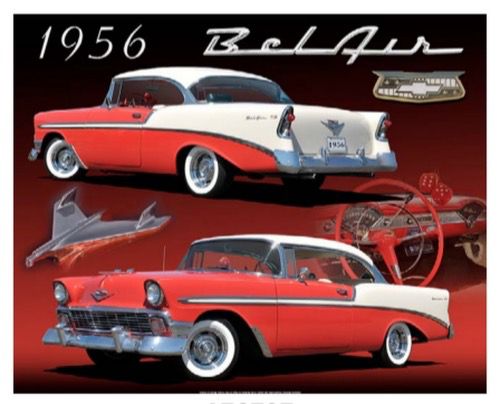[680041387232] Chevrolet Bel Air '56