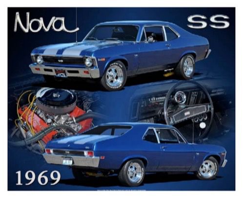 [680041387256] Chevy Nova SS 1969