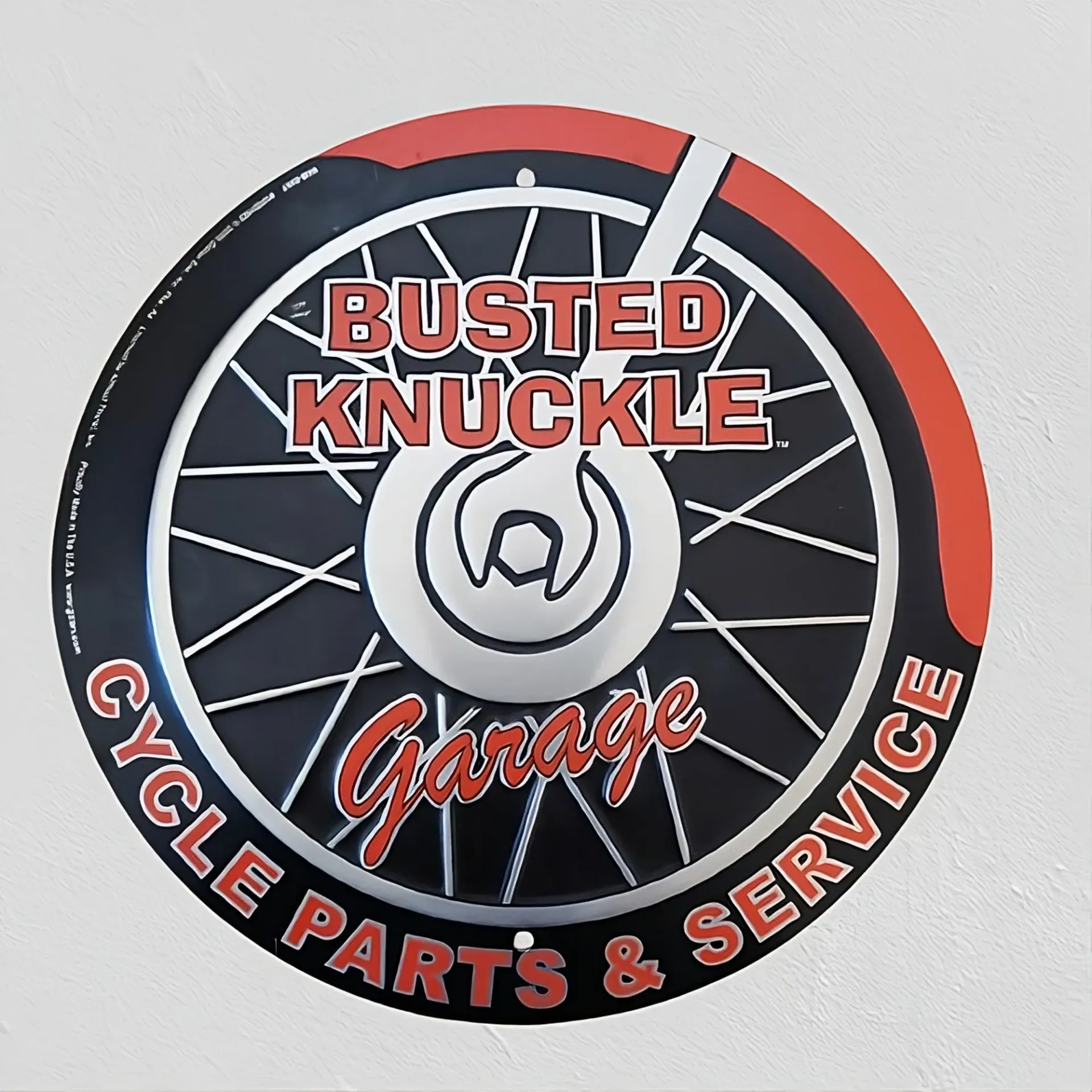 Targa Metallica Busted Knukle