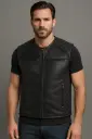 Gilet In Pelle Mod.Trap