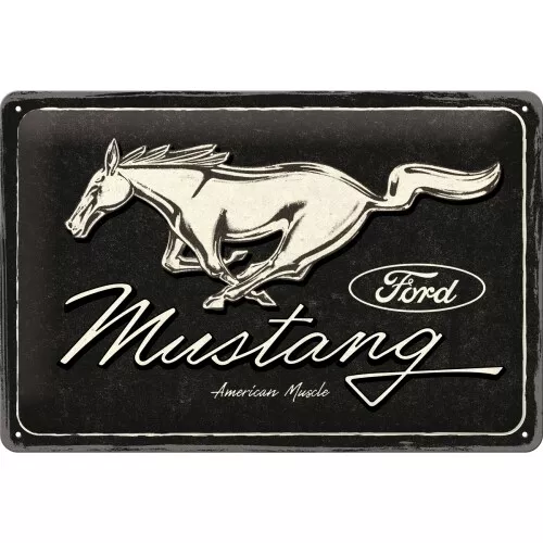 Targa Metallica Ford Mustang