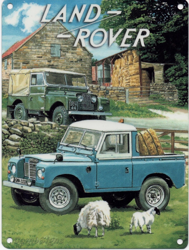 Land Rover Sheep Farm