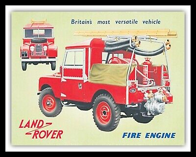 Land Rover Fire Engine