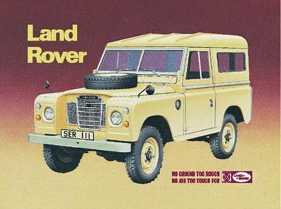 Land Rover No Ground too Rough No Job too