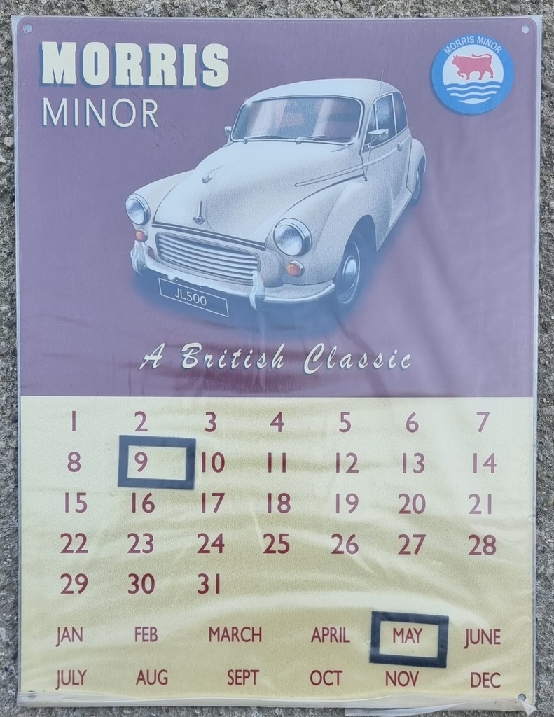[0808080000] Morris Minor Calendar
