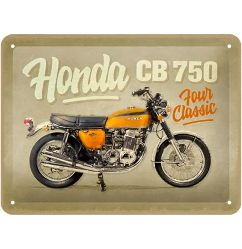Targa Metallica Honda CB 750