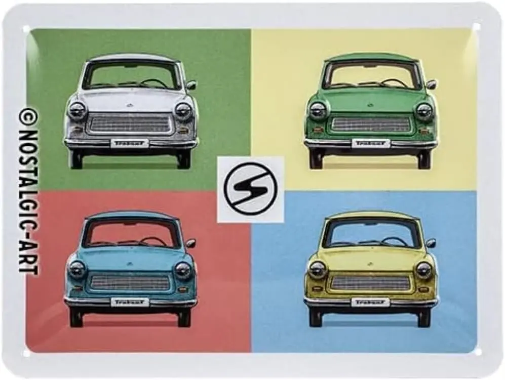 Targa Metallica Trabant