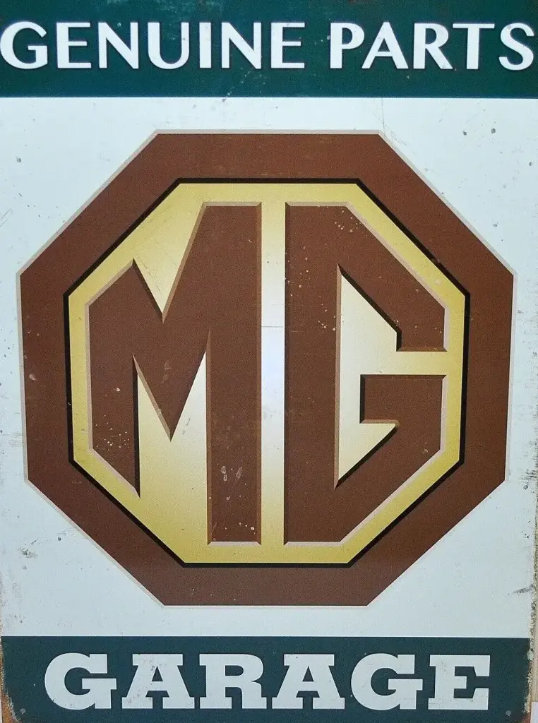 MG Fans - Genuine Parts Retro Garage