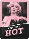 Targa metallica Marilyn Monroe Some Like It Hot