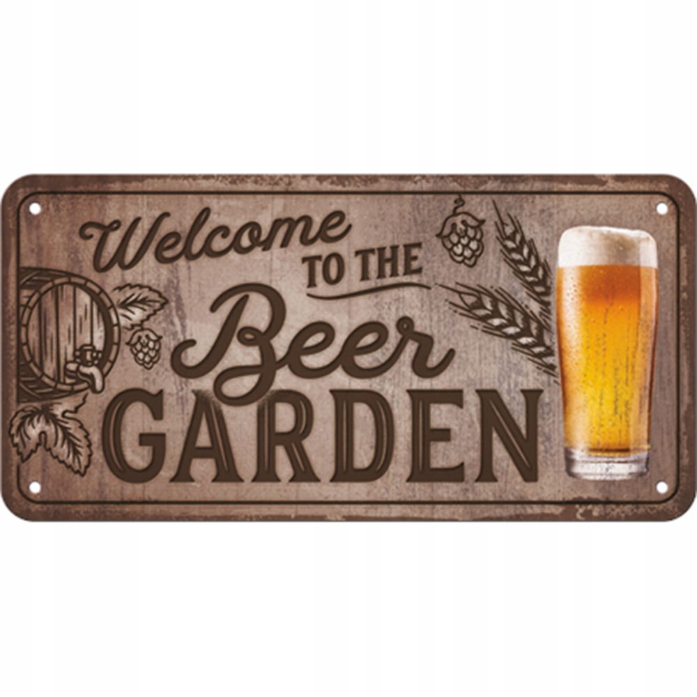 Welcome To The Beer Garden