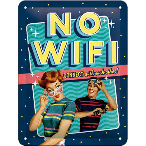 Targa Metallica NO WIFI Connect  With Each Other