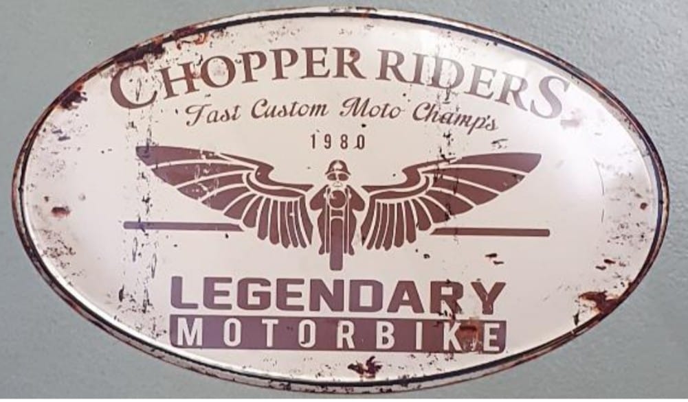 Targa Metallica Chopper Riders